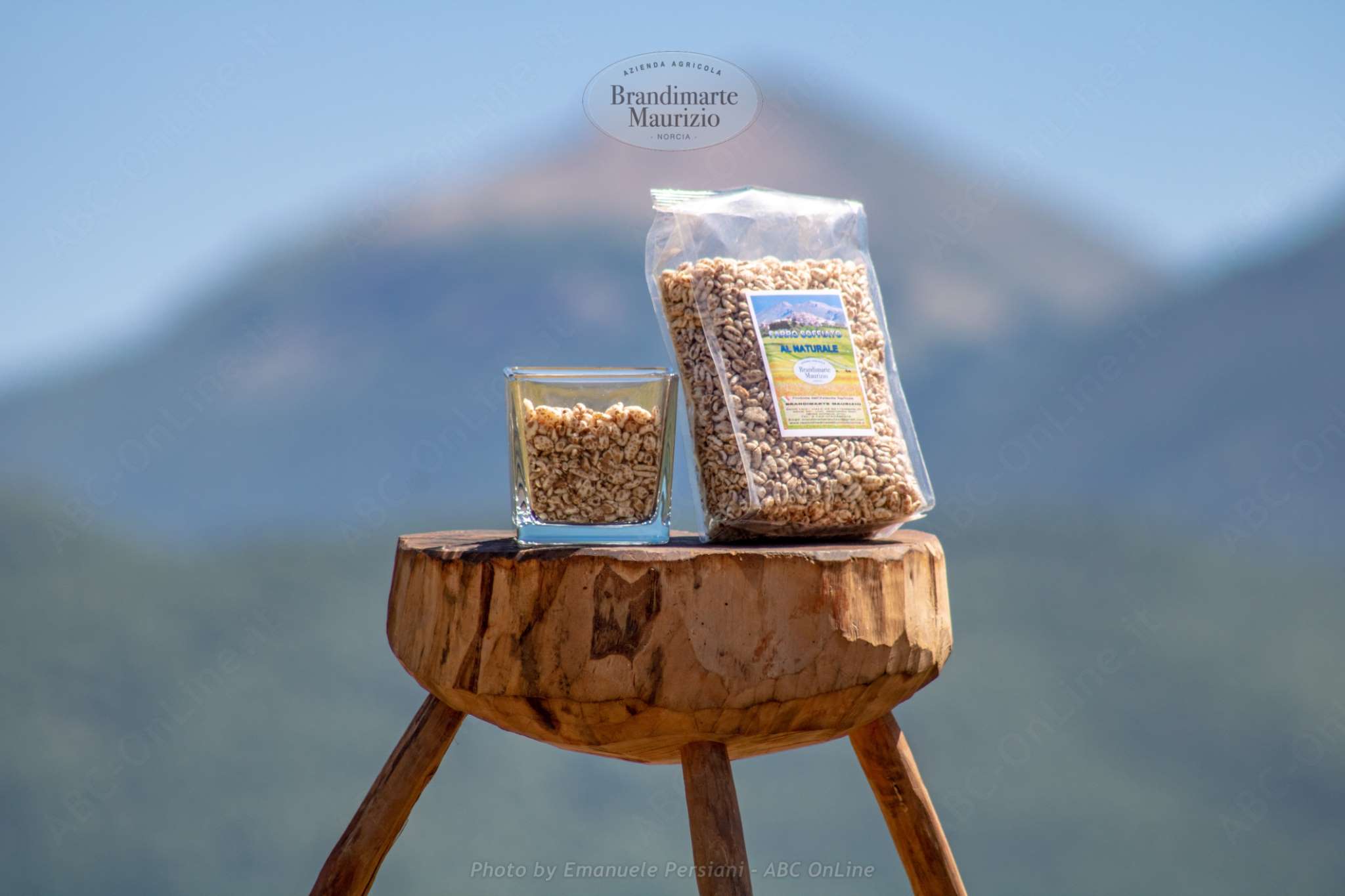 Farro Soffiato al naturale - Azienda agricola Brandimarte Maurizio:  formaggi e agricoltura da Norcia