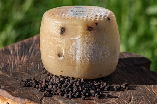 formaggio pecorino al pepe nero