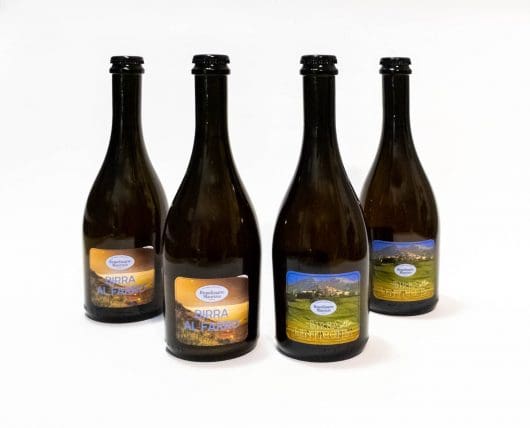 birra artigianale italiana bottiglie azienda agricola brandimarte birra al farro e birra alla lenticchia