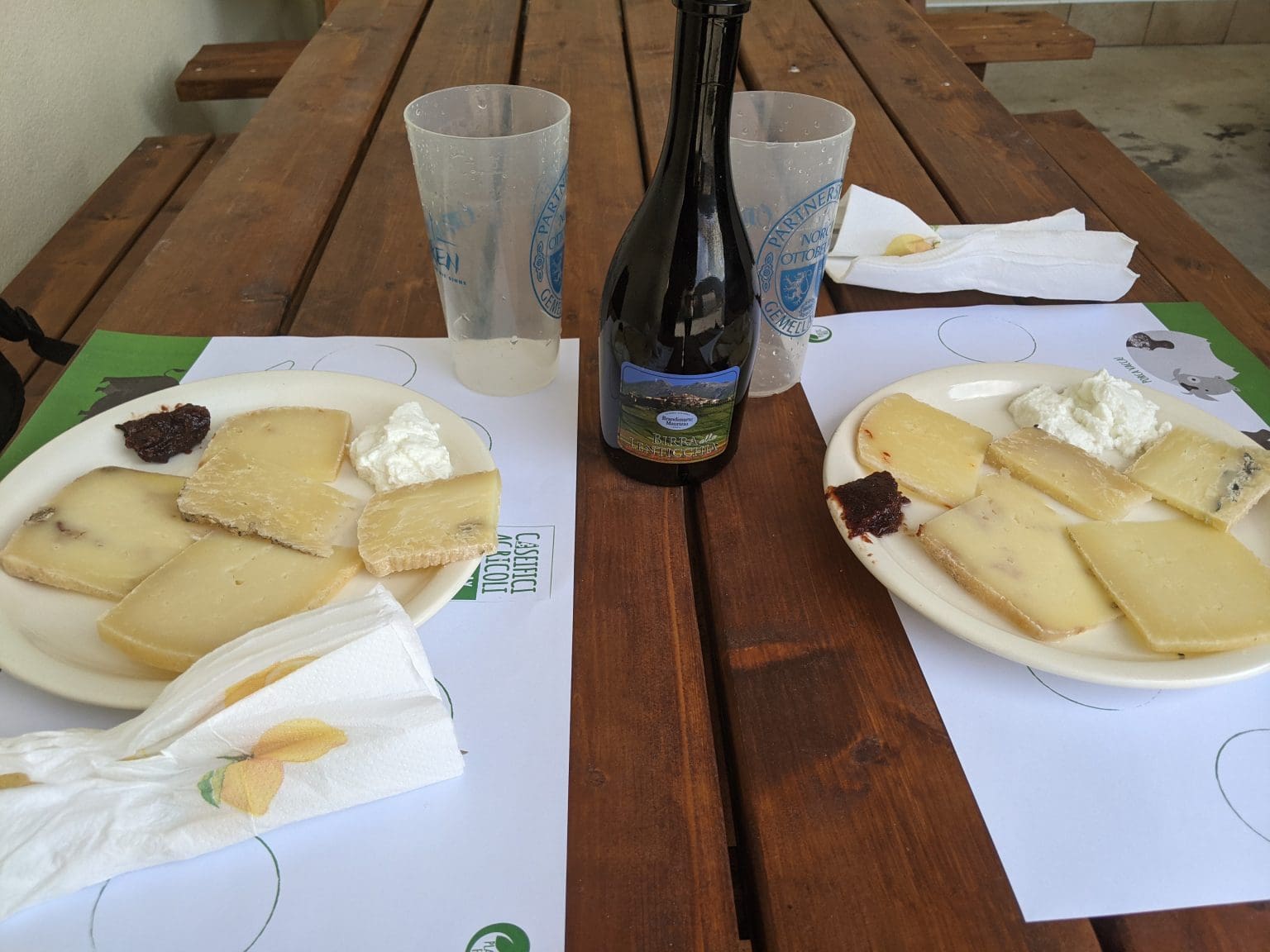 Degustazione di formaggi a Norcia