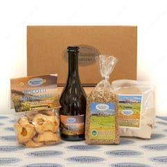Confezione dei prodotti vegetariani